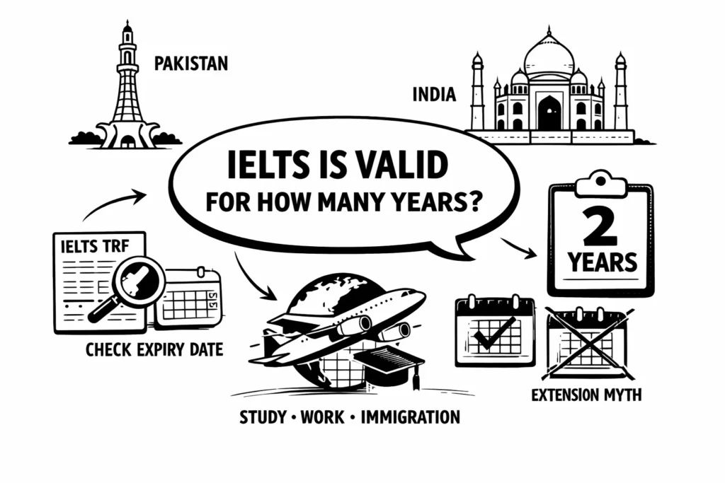ielts is valid for how many years