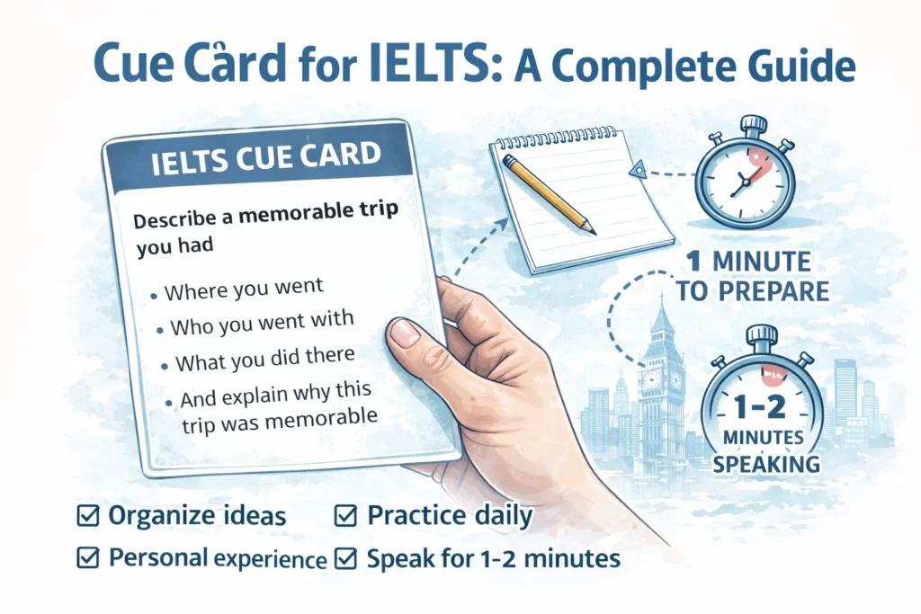Cue Card for IELTS